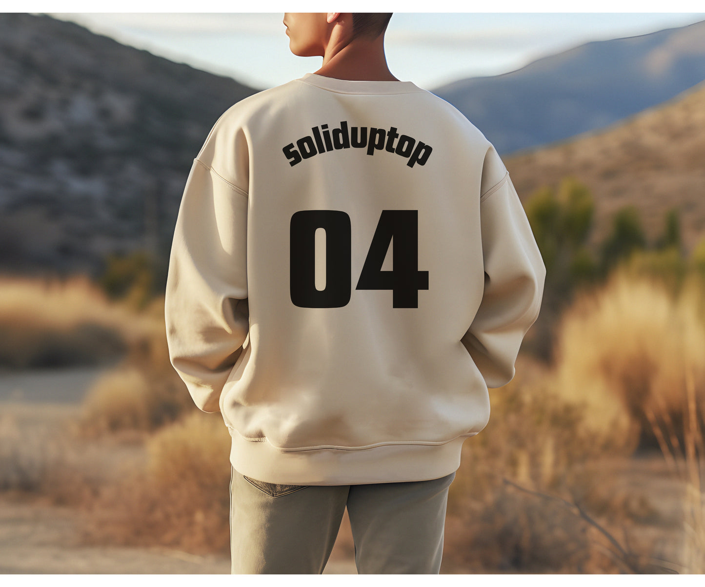 The Number 4 Crewneck Sweatshirt