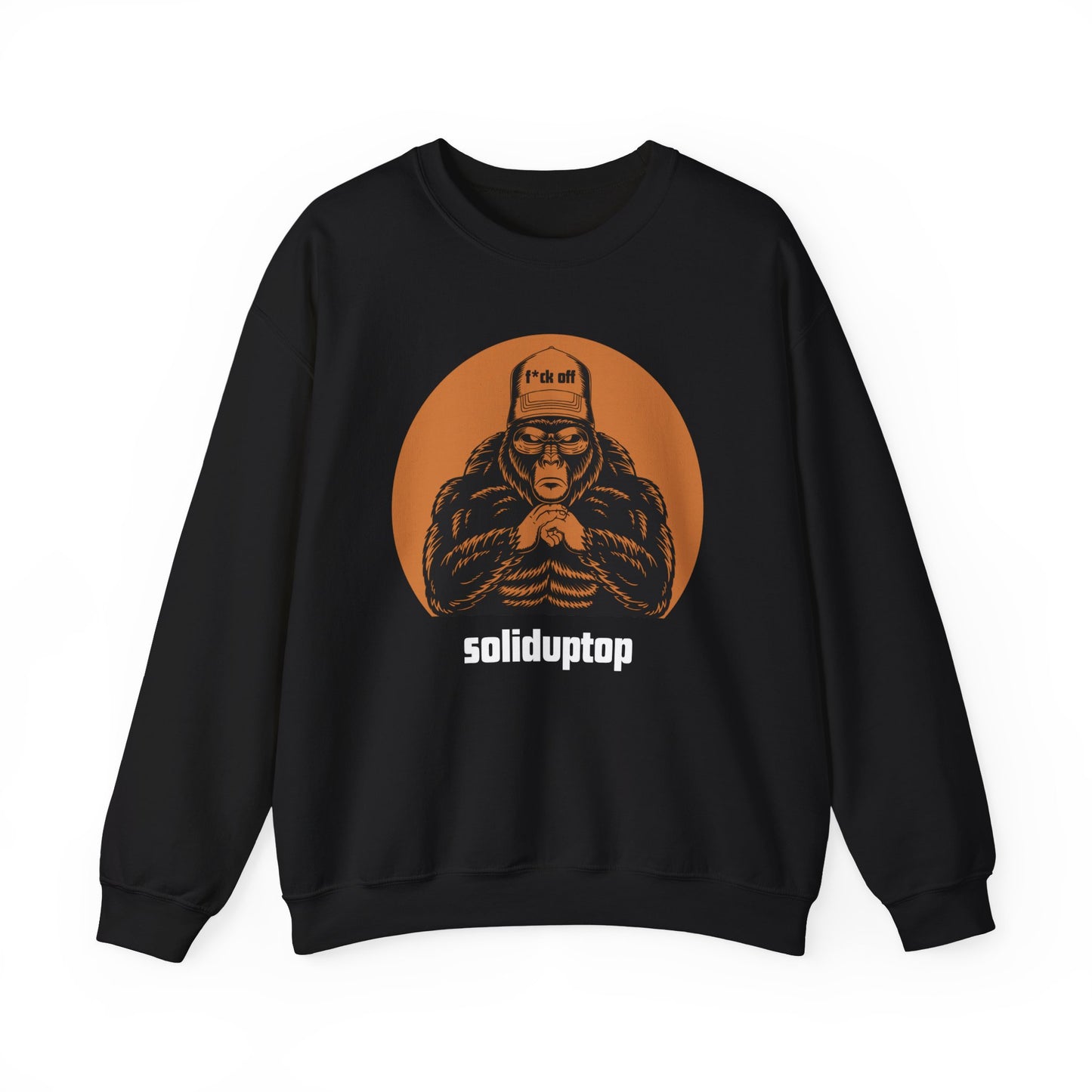 The Orange Moon Crewneck Sweatshirt